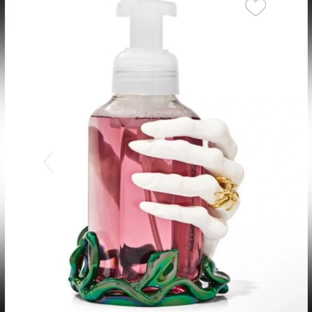 BATH AND BODY WORKS HALLOWEEN IVY HAND FOAMING SOAP HOLDER